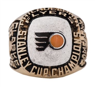 1975 Philadelphia Flyers Stanley Cup Championship Salesmans Sample Ring - Bobby Clarke
